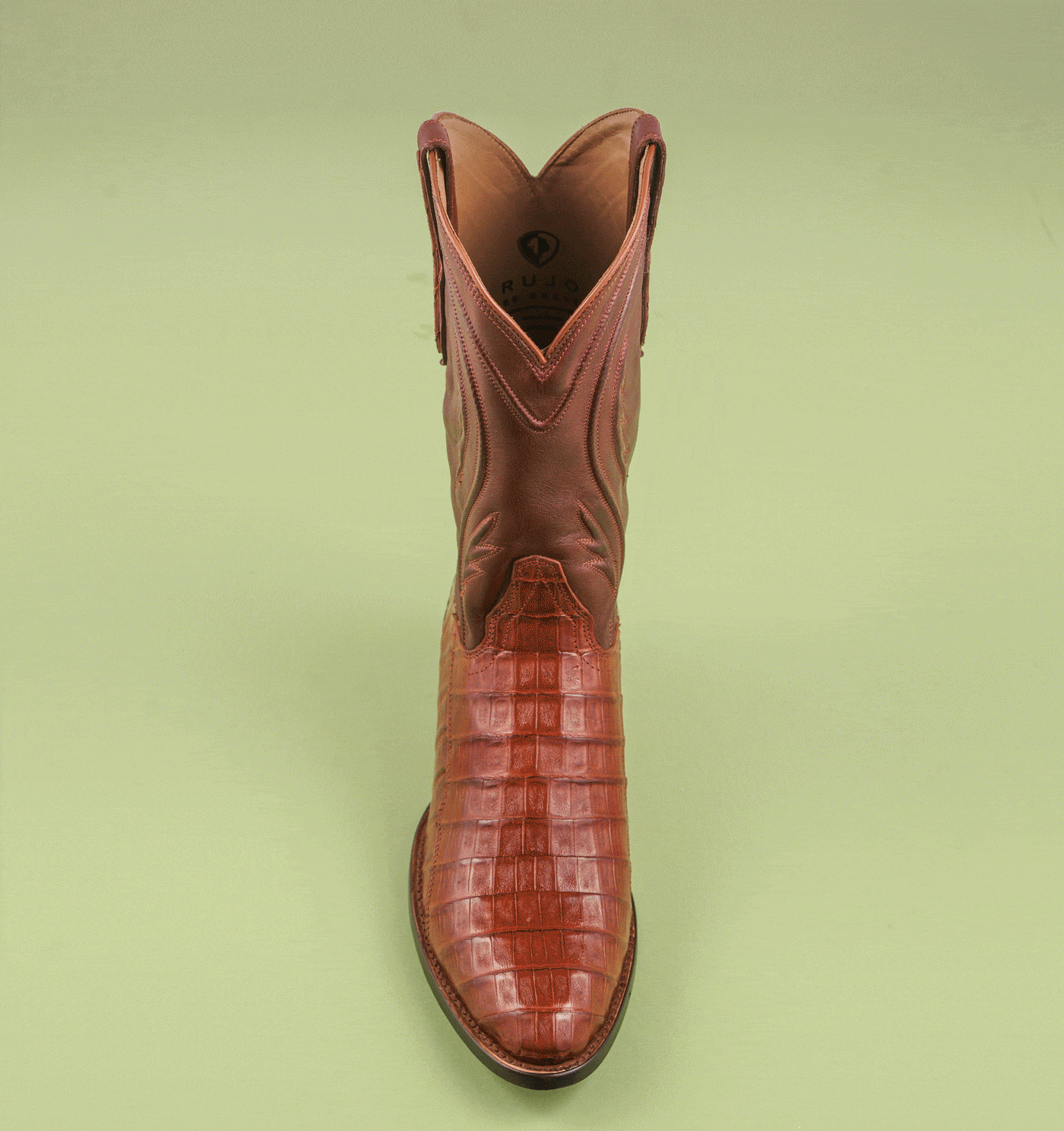 360 image of cowboy boots