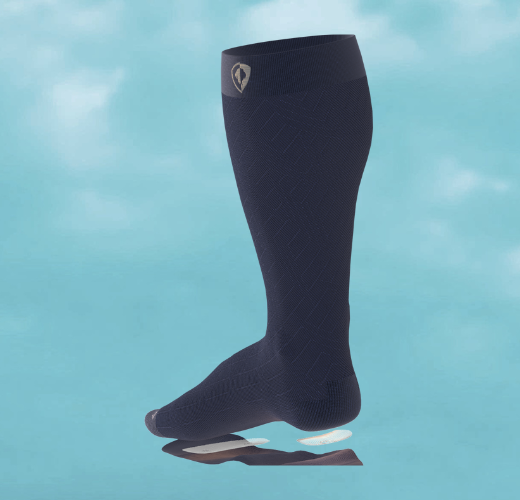 Rujo Boots and Hurdle Join Forces flying in the clouds 