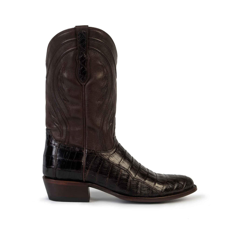 Men's caiman tail western boots by RUJO