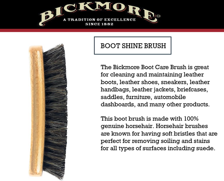 Boot Shine Brush