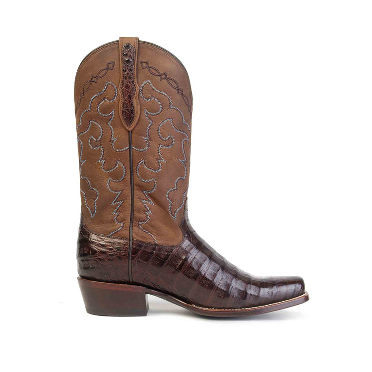 Western 7-Toe Caiman Belly Cowboy Boot by RUJO