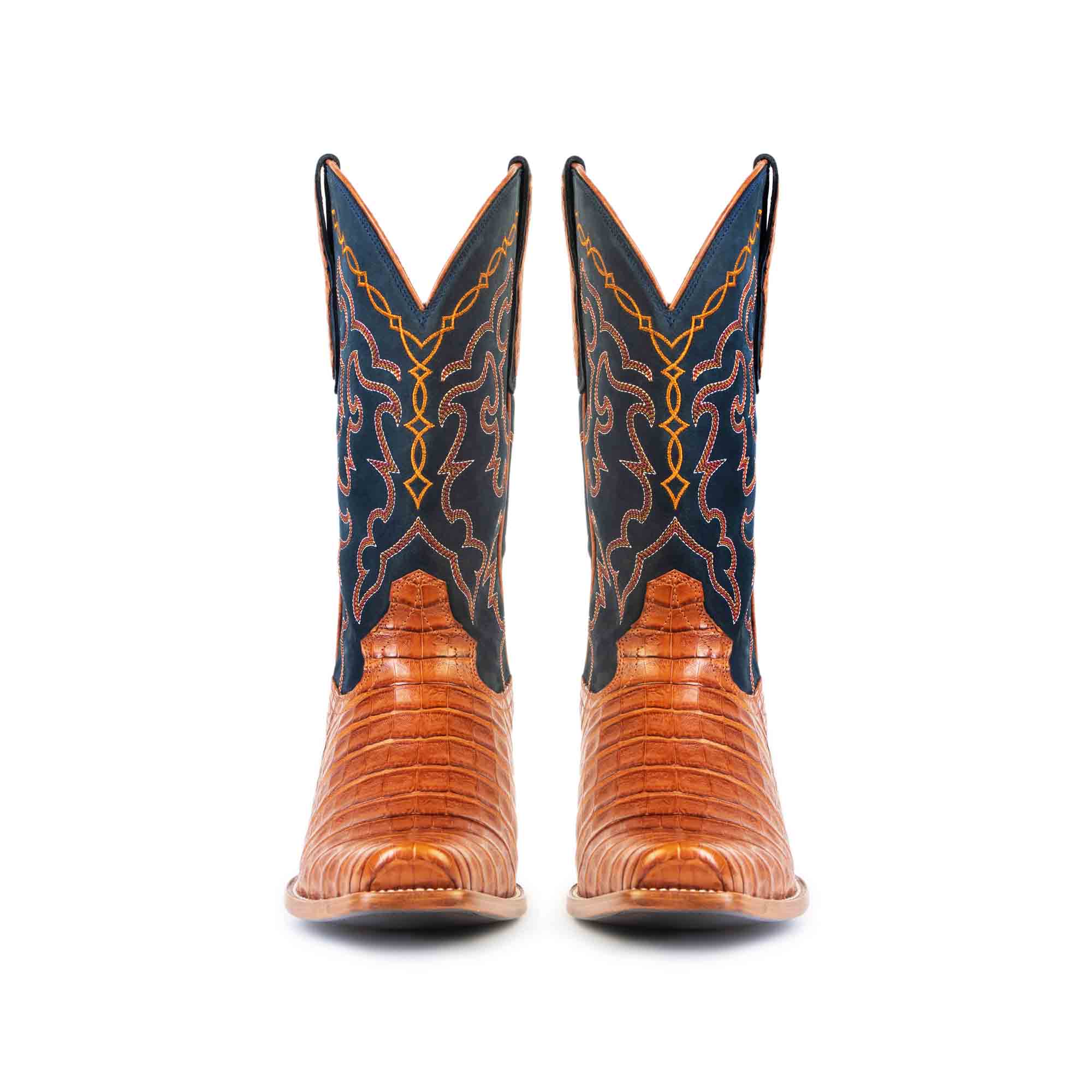 The Trace | 7-Toe Men's Caiman Belly Western Boots | RUJO – Rujo Boots