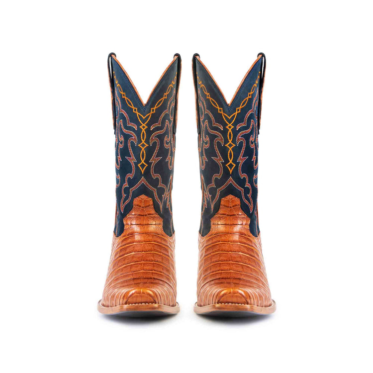 Western 7-Toe Caiman Belly Cowboy Boot by RUJO