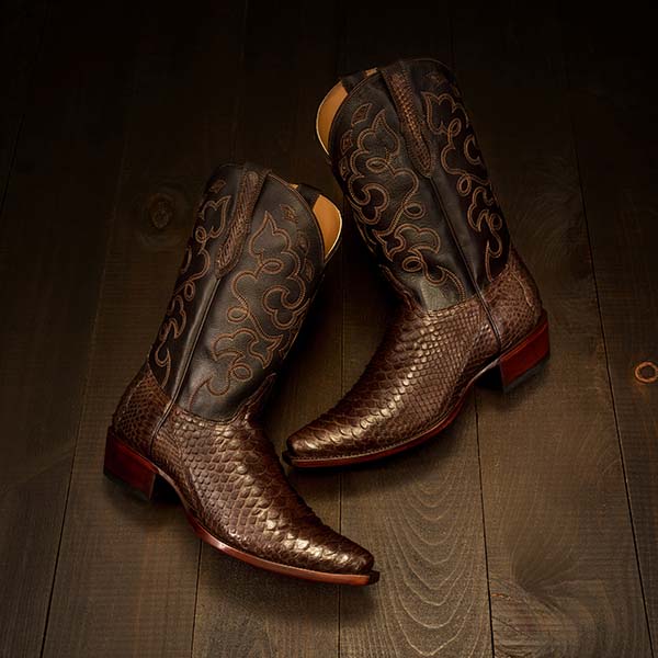 The Jimmy: Exotic Python Collection | RUJO Boots – Rujo Boots