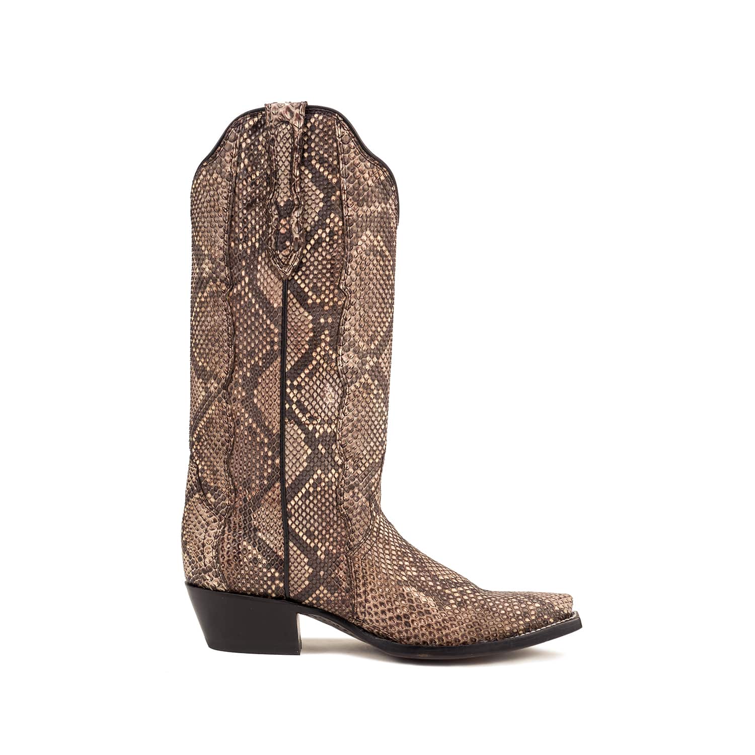 The Evalyne | Women's Python Leather Cowboy Boots | RUJO | Rujo Boots