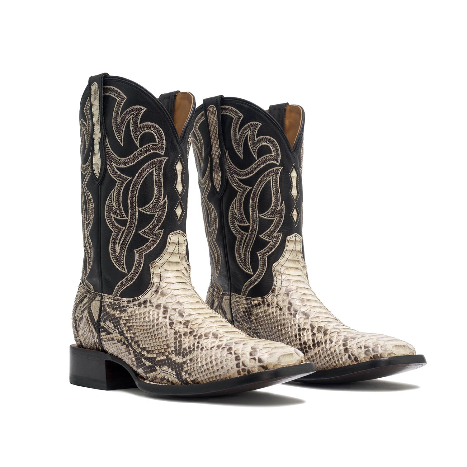 靴 JOSEPH PYTHON POINTED 38 python-print-square-toe-boots-