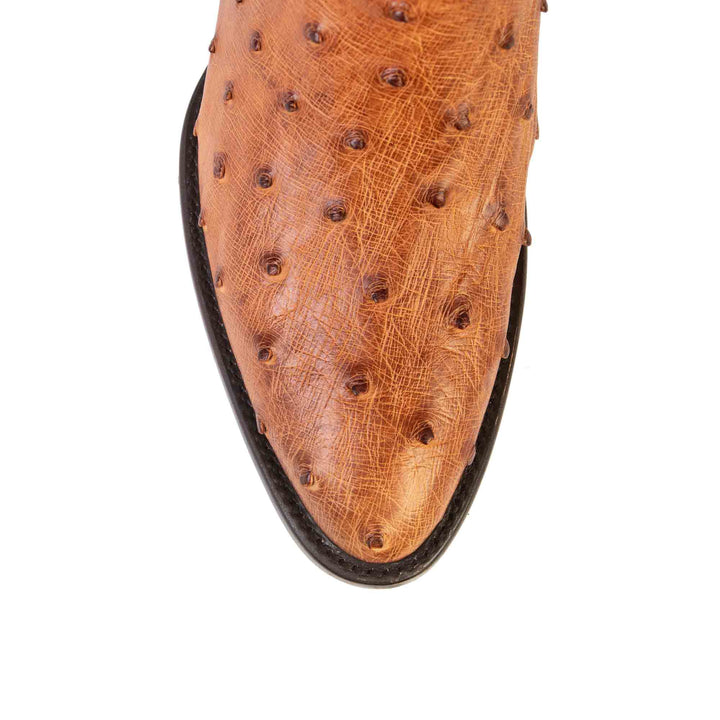 Women's Full-Quill Ostrich Bootie Boot by RUJO