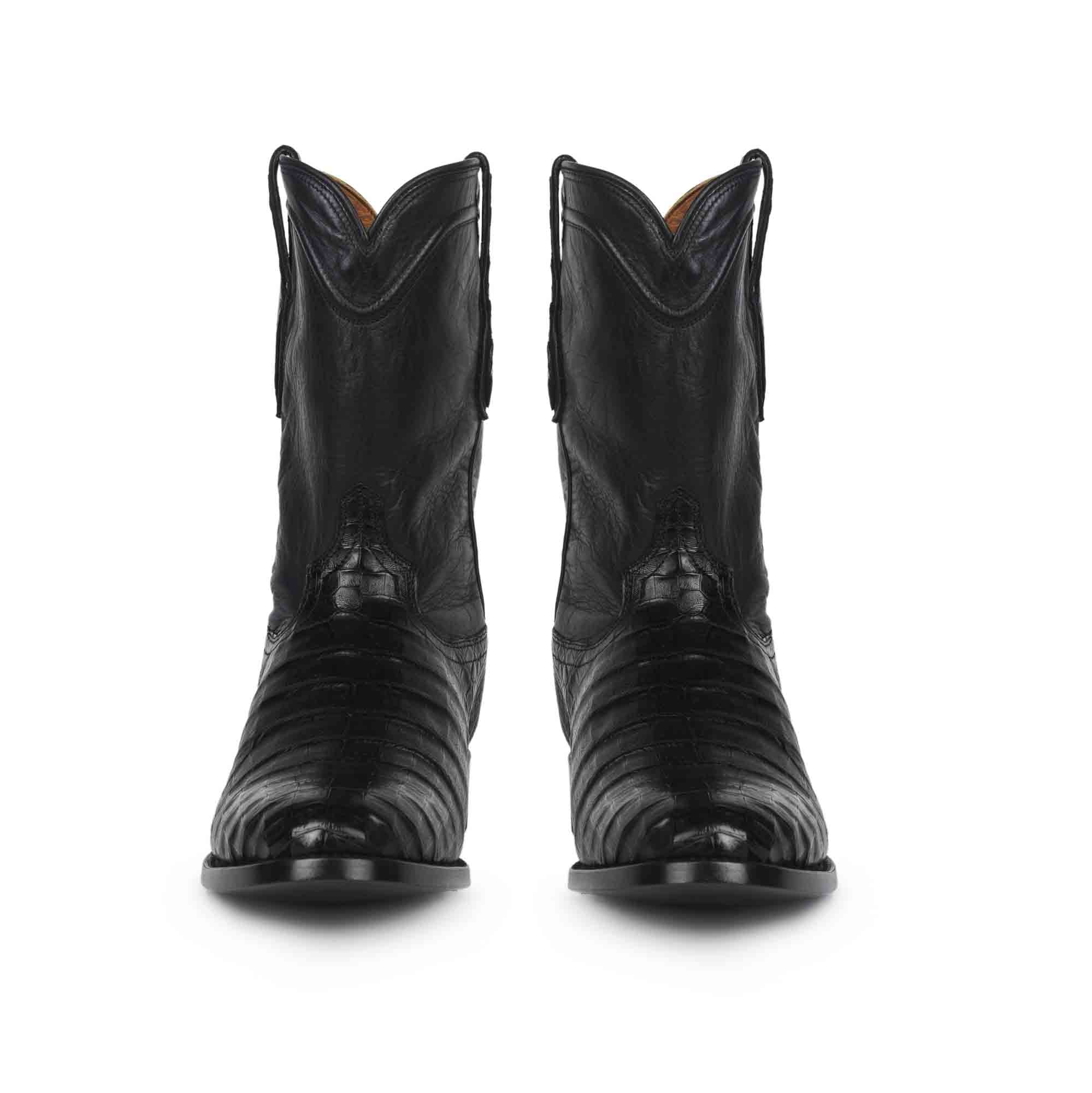 RUJO Boots | The Ranger | Men's Caiman Belly Roper Boots – Rujo Boots