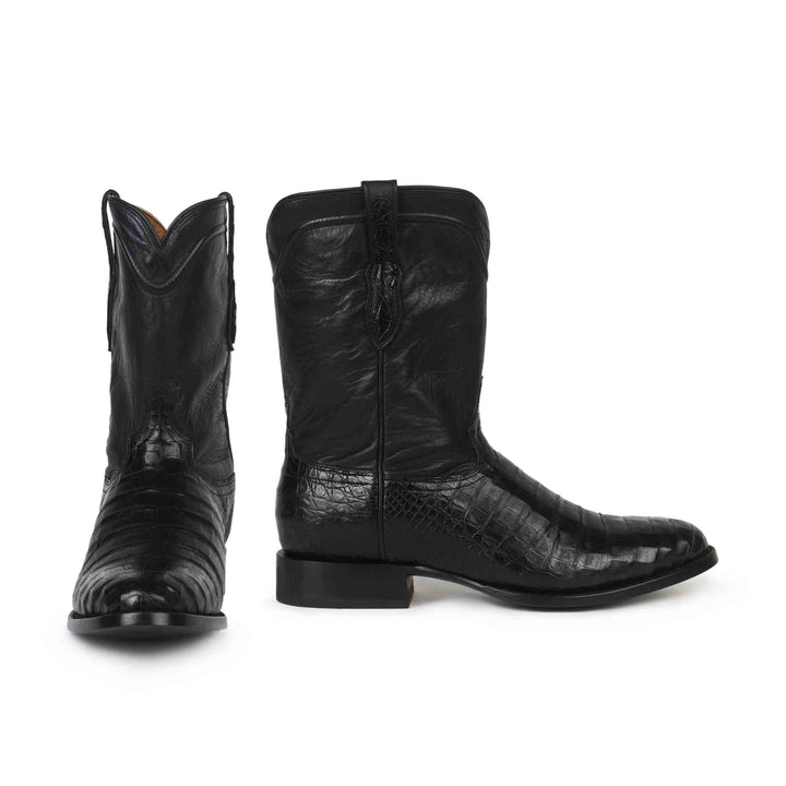 Men's Roper Caiman Belly Cowboy Boot by RUJO