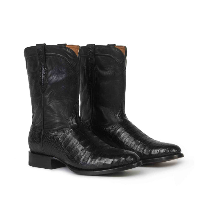 Men's Roper Caiman Belly Cowboy Boot by RUJO