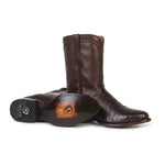 Men's Roper Caiman Belly Cowboy Boot by RUJO