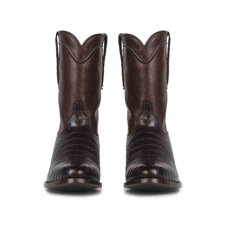 Men's Roper Caiman Belly Cowboy Boot by RUJO