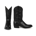 Men's caiman belly western boots by RUJO