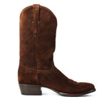 Western water-resistant Sentry Suede cowboy boots by RUJO