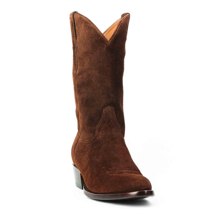 Western water-resistant Sentry Suede cowboy boots by RUJO