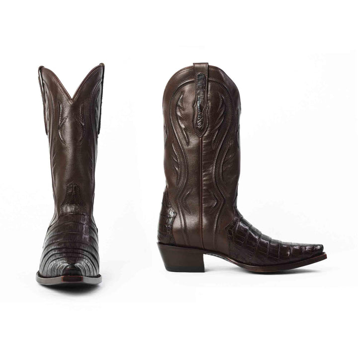 Snip-Toe Caiman Tail Cowgirl Boot by RUJO