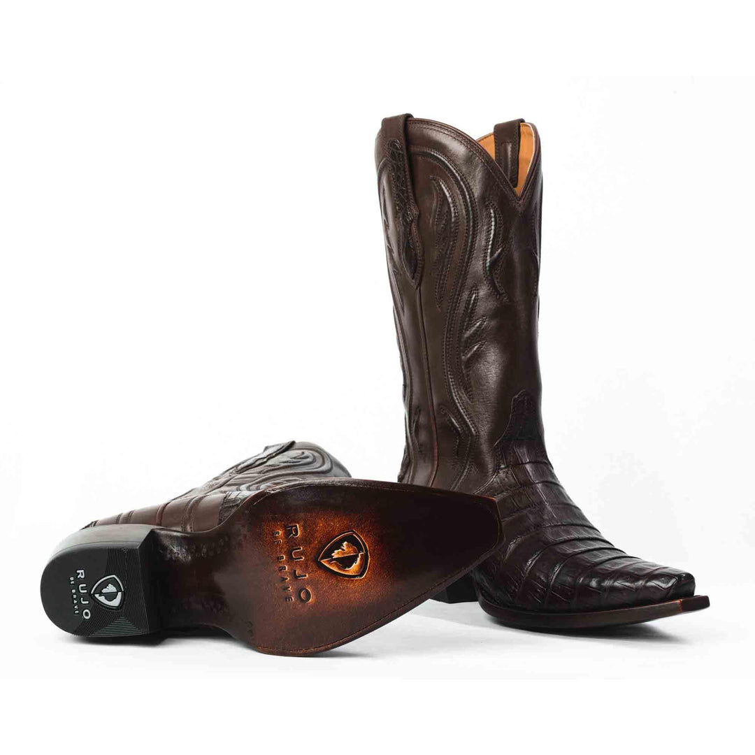 Snip-Toe Caiman Tail Cowgirl Boot by RUJO