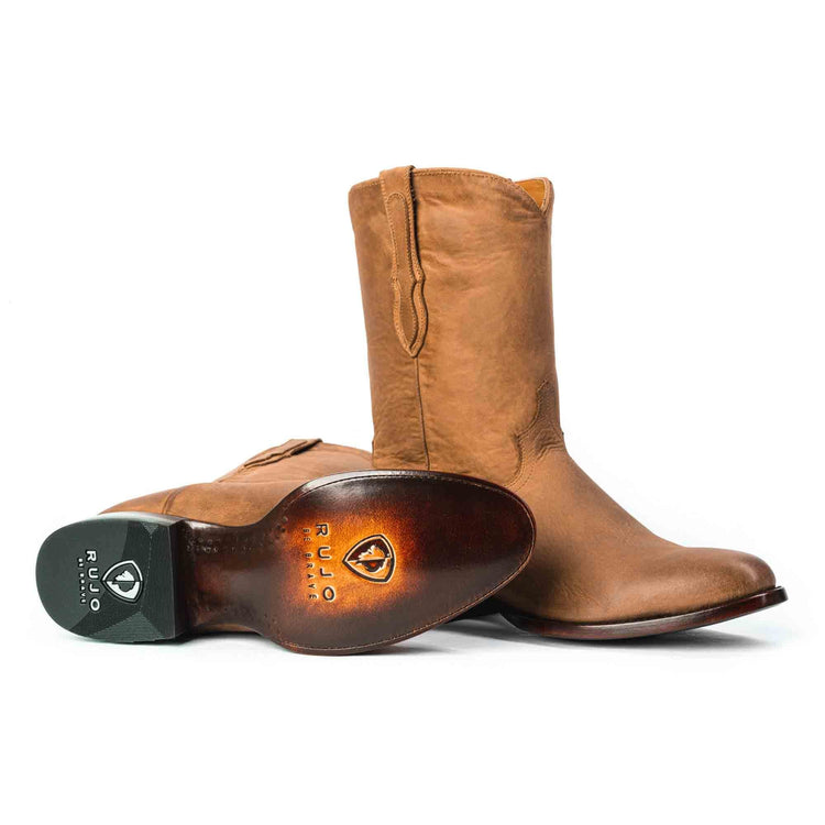 Rock Ranch Calfskin Roper Cowboy Boot by RUJO