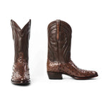 Full-Quill Ostrich Western Cowboy Boot by RUJO