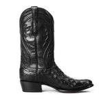 Full-Quill Ostrich Western Cowboy Boot by RUJO