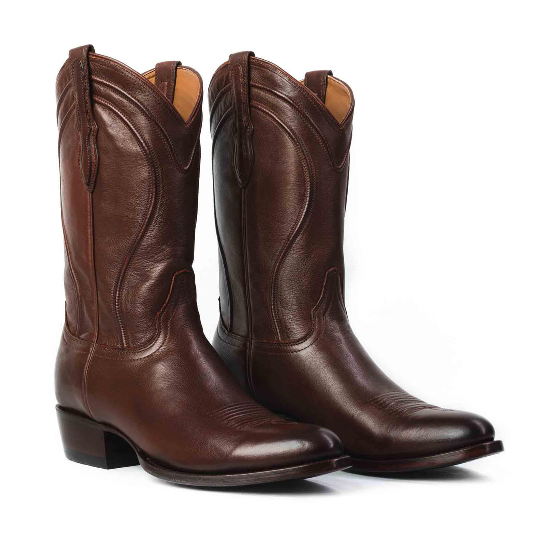Caravan Calfskin Western Cowboy Boot by RUJO