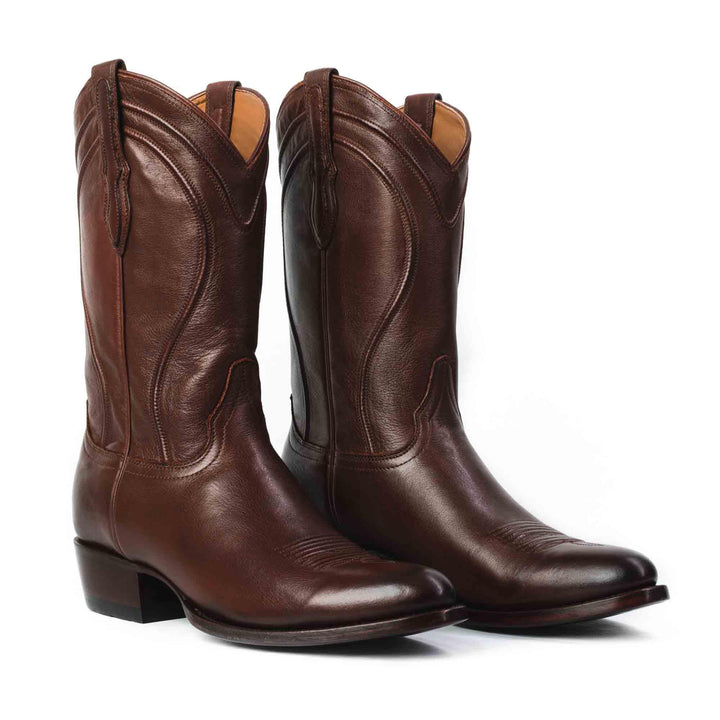 Caravan Calfskin Western Cowboy Boot by RUJO