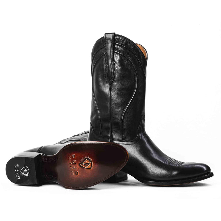 Caravan Calfskin Western Cowboy Boot by RUJO