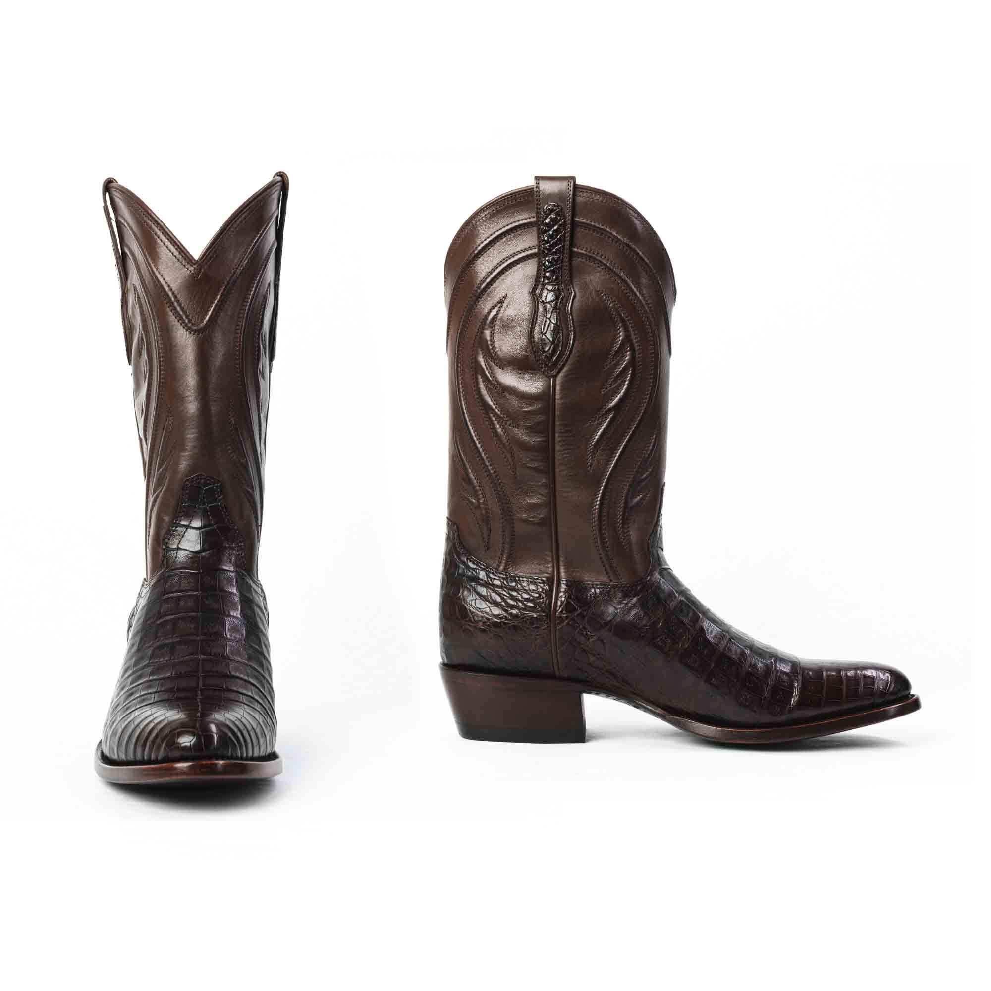 The Arturo | Men's Caiman Belly Western Boots | RUJO – Rujo