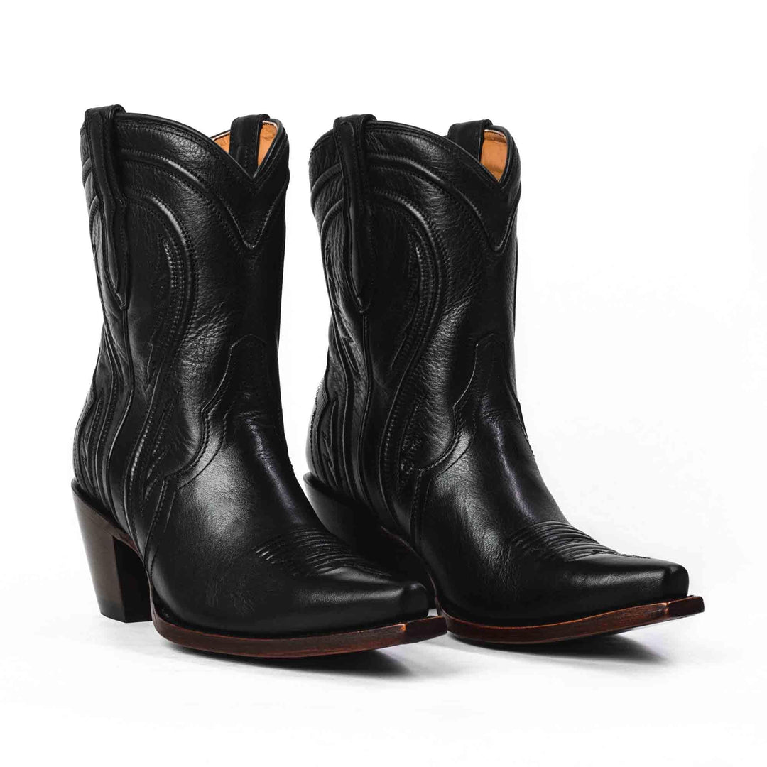 Women's Caravan Calfskin Bootie by RUJO