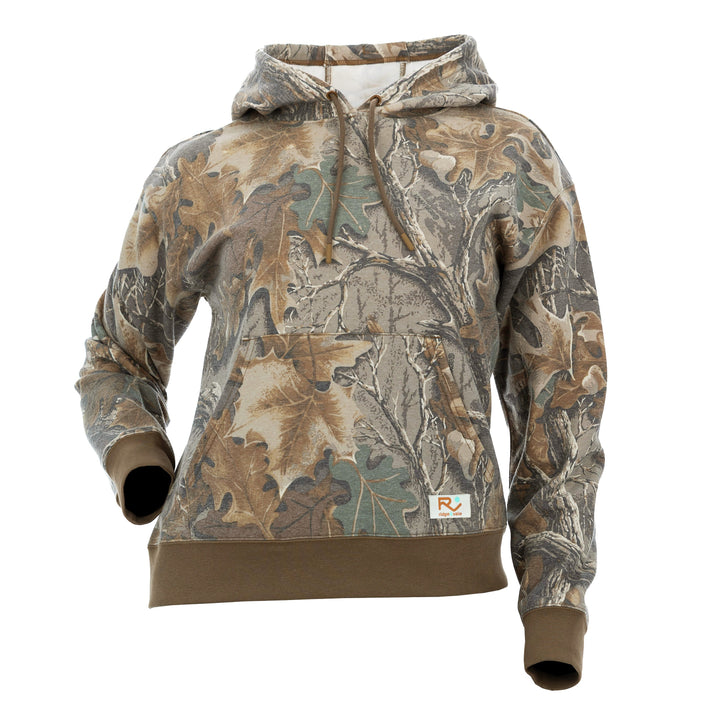 The Vintage Camo Hoodie in Faded Realtree Advantage Classic, front