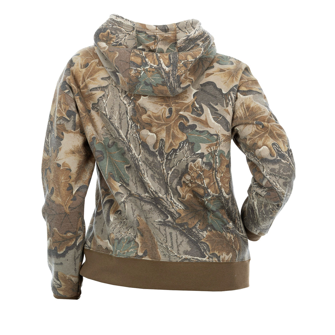 The Vintage Camo Hoodie in Faded Realtree Advantage Classic, back
