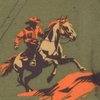cowboy print swatch