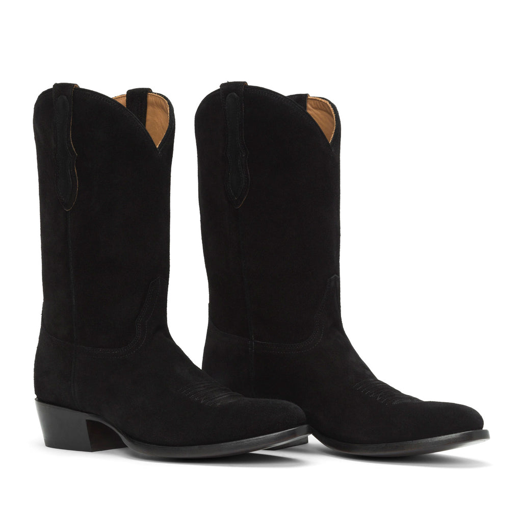 Men's Water-Resistant Suede Western Boots | The Canyon