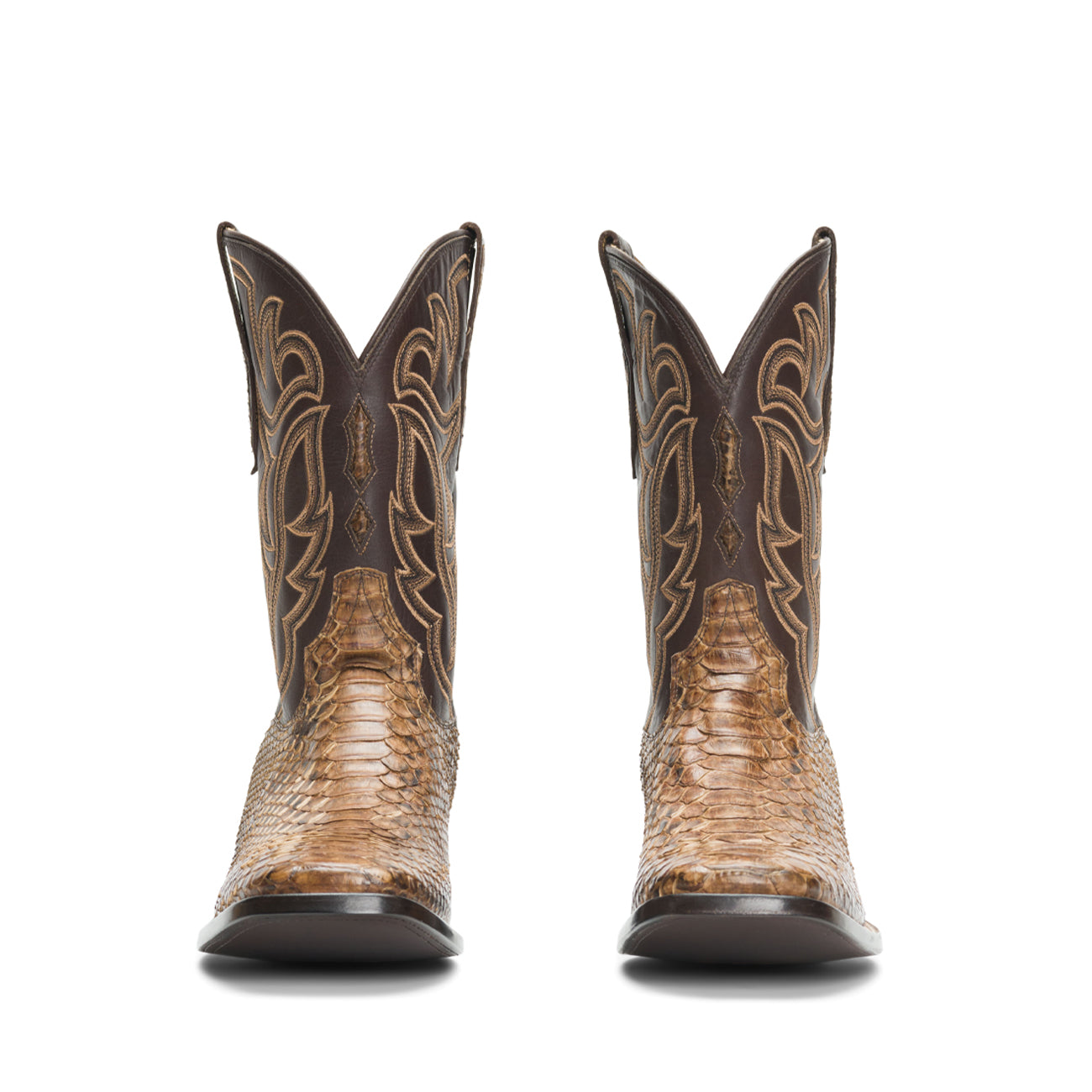 Men's Python Square Toe Boots | The Preston | RUJO Boots – Rujo Boots