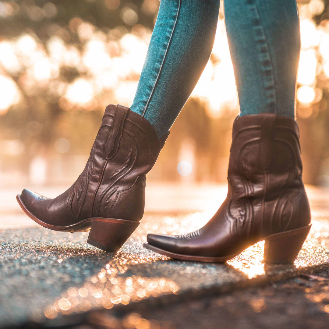 Women's Caravan Calfskin Bootie by RUJO
