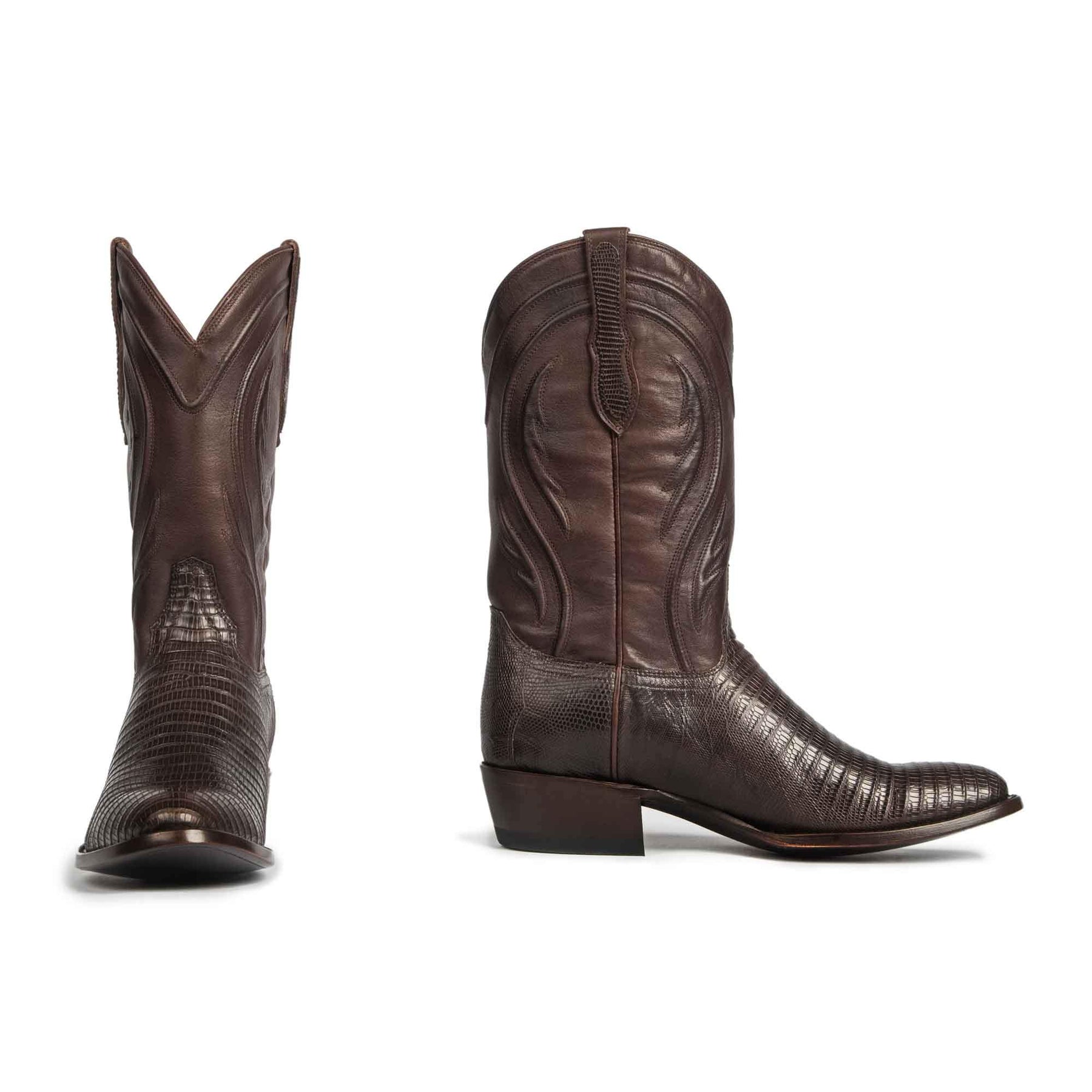 Men's Western Teju Lizard Cowboy Boots by RUJO