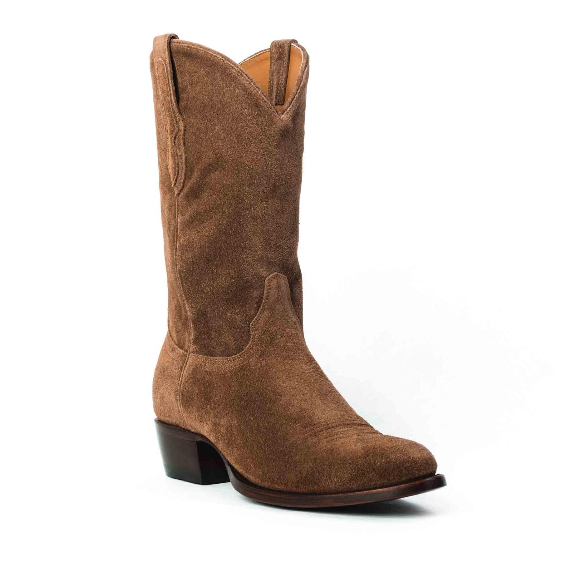 Western water-resistant Sentry Suede cowboy boots by RUJO