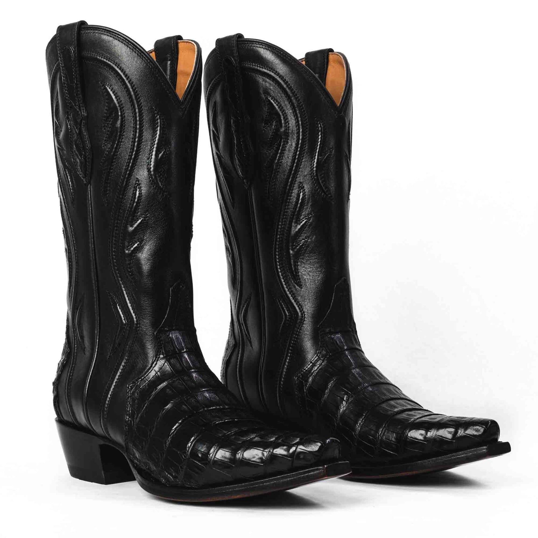 Snip-Toe Caiman Tail Cowgirl Boot by RUJO